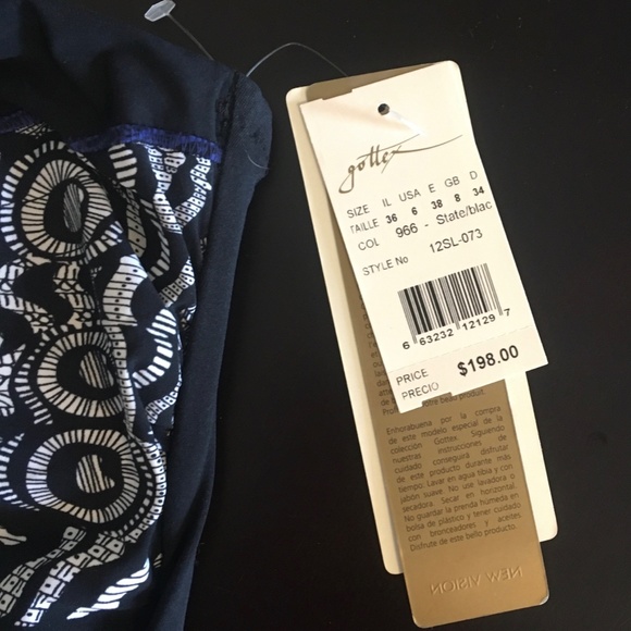 NWT Gotex One-Piece Swim Suit sz 6 - Picture 4 of 5